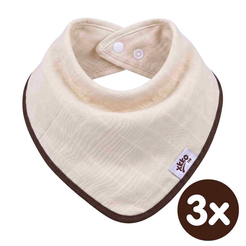 Kinderschal XKKO BMB - Natural 3x1 St. (GH packung)