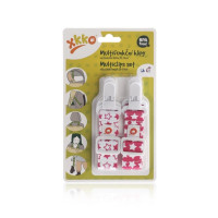 XKKO Multifunktionsclips - Little Stars Magenta MIX 5x2 St. (GH pack)