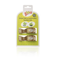 XKKO Klammer an Kinderwagen -  Metallic Gold 5x2 St. (GH Packung)