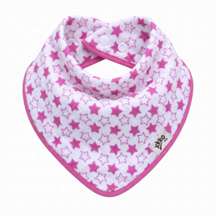 Kinderschal XKKO BMB - Little Stars Magenta 1St.