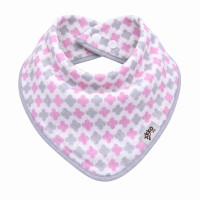 Kinderschal XKKO BMB - Scandinavian Baby Pink Cross 1 St.