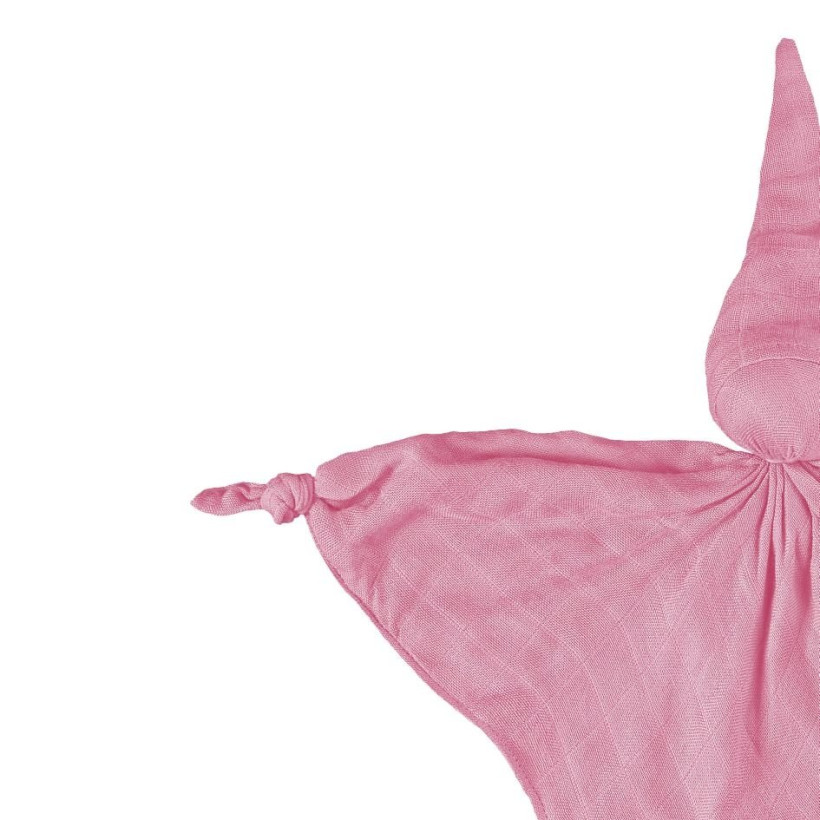 XKKO BMB Bambus-Schnuffeltuch - Baby Pink 5x1St. (GH Packung)