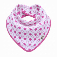 Kinderschal XKKO BMB - Little Stars Magenta 3x1 St. (GH packung)