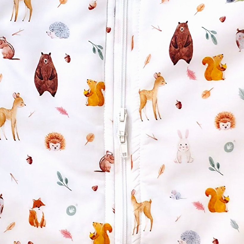 XKKO LUX Multifunktionaler Kinderschlafsack 2in1 - Wild Forest