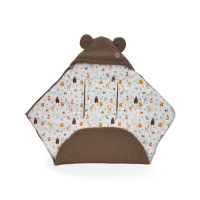 XKKO LUX Winter Fußsack für den Auto-Kindersitz - Wild Forest