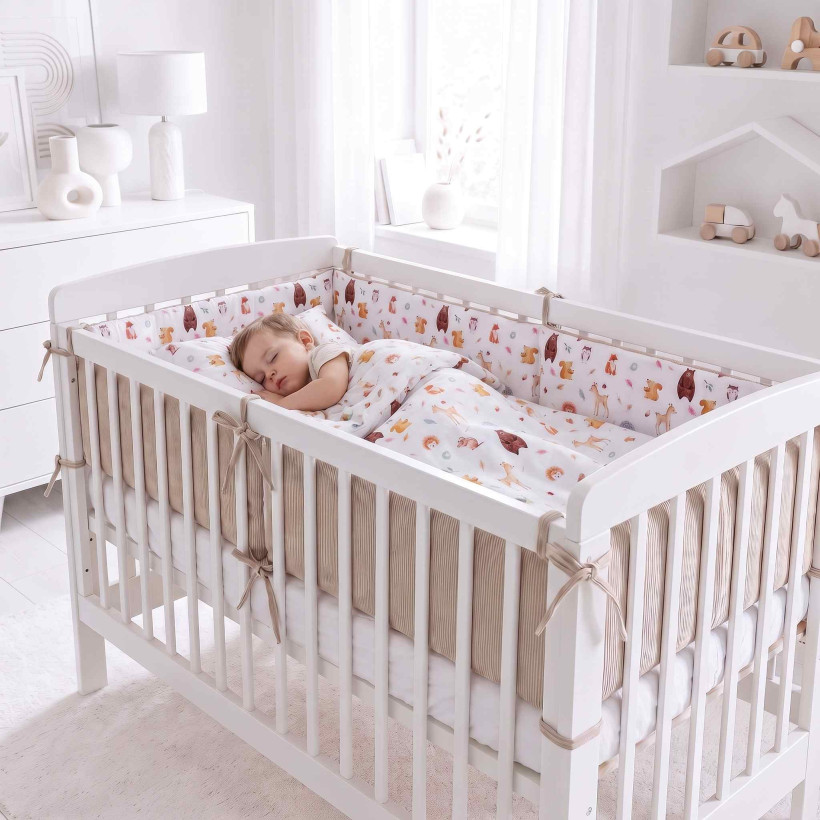XKKO LUX Bettumrandung 360cm - Wild Forest