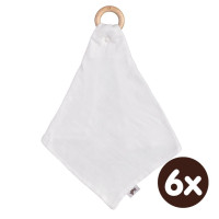 XKKO BMB Beissring mit Windel - White 6x1er Pack (GH Pack)