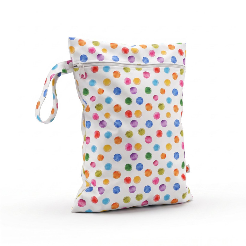 Windelsack XKKO Grosse M - Watercolour Polka Dots