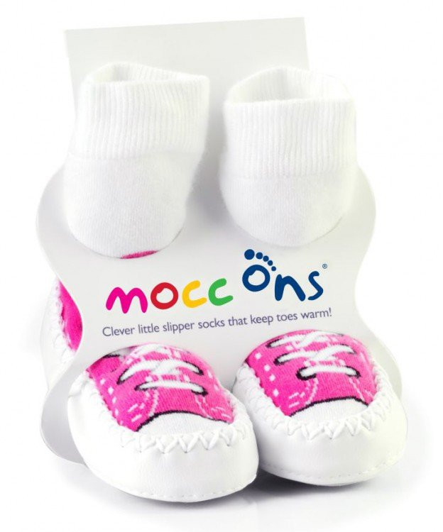 Mocc Ons Hüttenschuhe - Sneakers Pink Größe 18-24m