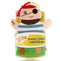 XKKO Waschlappe mit Handpuppe (BA) - Pirate