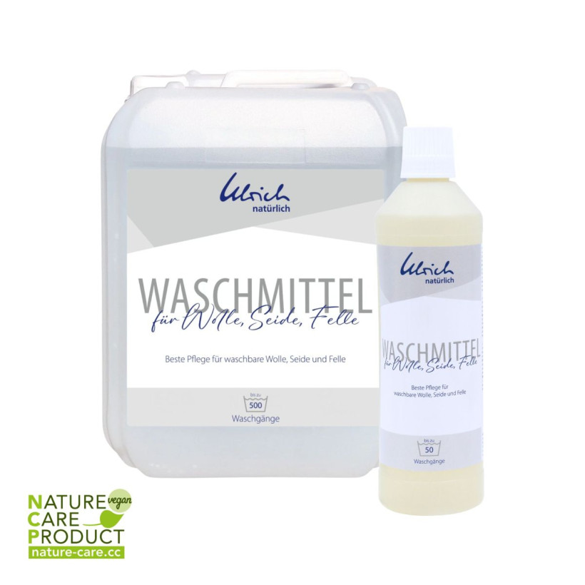 Waschmittel Wolle, Seide und Felle (mit Lanolin) - 5l