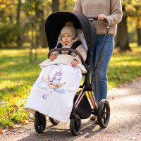 XKKO LUX Kinderwageneinlage - Unicorns