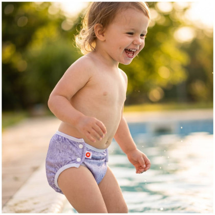 Baby-Badeslip XKKO One Size - Safari Lavender Aura