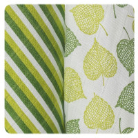 BIO-Baumwolle Windeln XKKO Organic 70x70 Old Times - Linden 5x3er Pack (GH Packung)