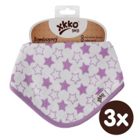Kinderschal XKKO BMB - Little Stars Lilac 3x1 St. (GH packung)