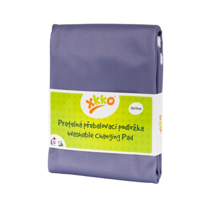 Waschbare Wickelunterlage XKKO 50x70 - Lavender Aura