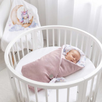 Baumwolltüte XKKO LUX mit Kokosfüllung - Unicorns