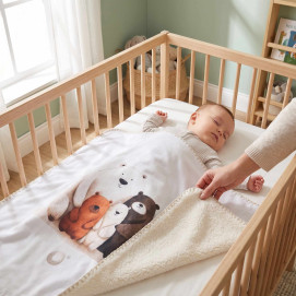 Spanische Babydecke XKKO LUX 75x100 - Bear Family