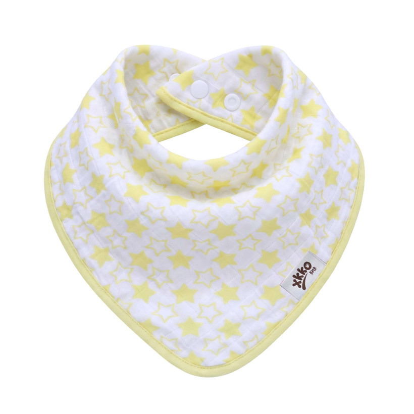 Kinderschal XKKO BMB - Little Stars Lemon 1St.