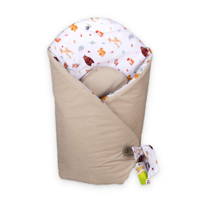 Baumwolltüte XKKO LUX mit Kokosfüllung - Wild Forest