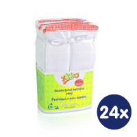 XKKO Classic Faltwindeln (4/8/4) - Regular White 24x6er Pack (GH Packung)