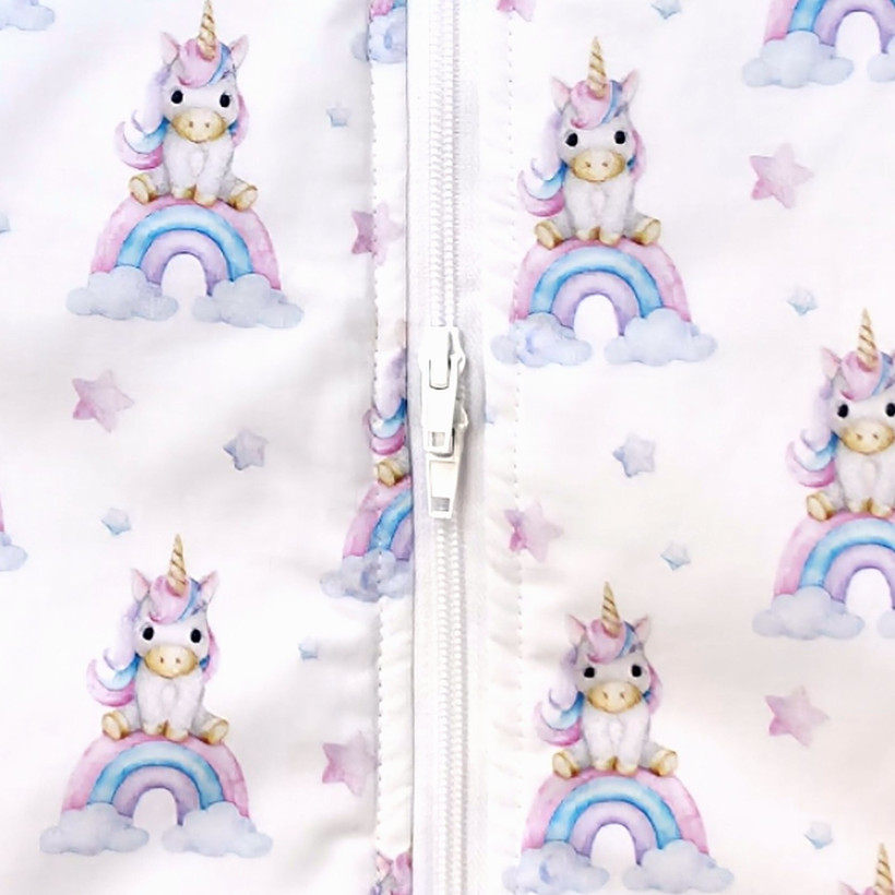 XKKO LUX Multifunktionaler Kinderschlafsack 2in1 - Unicorns