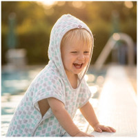 Bambus-Poncho XKKO BMB - Cross Mint