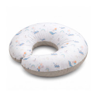 XKKO LUX Kleines Stillkissen - Sky Whale