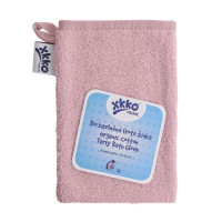 BIO baumwollefrotteewaschlappen XKKO Organic - Baby Pink 5x1St. (GH pack.)