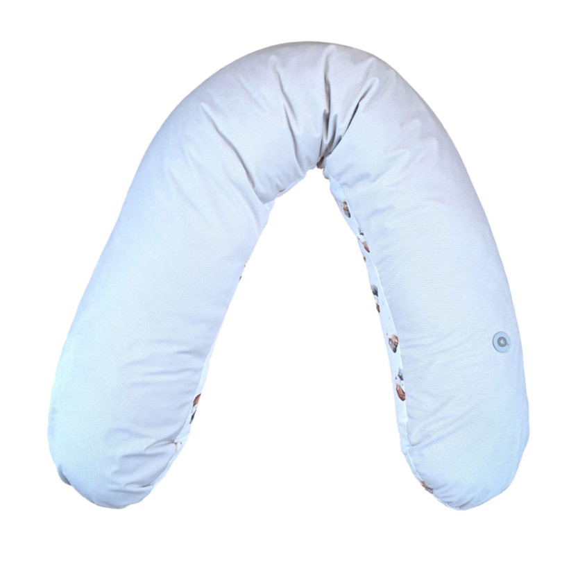 XKKO LUX Großes Stillkissen - Bear Family