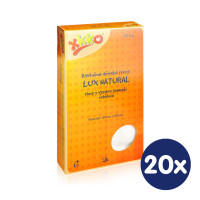 Baumwollwindeln XKKO LUX ECO 80x80 - Natural 20x10er Pack (GH Packung)