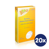 Baumwollwindeln XKKO LUX ECO 70x70 - Natural 20x10er Pack (GH Packung)