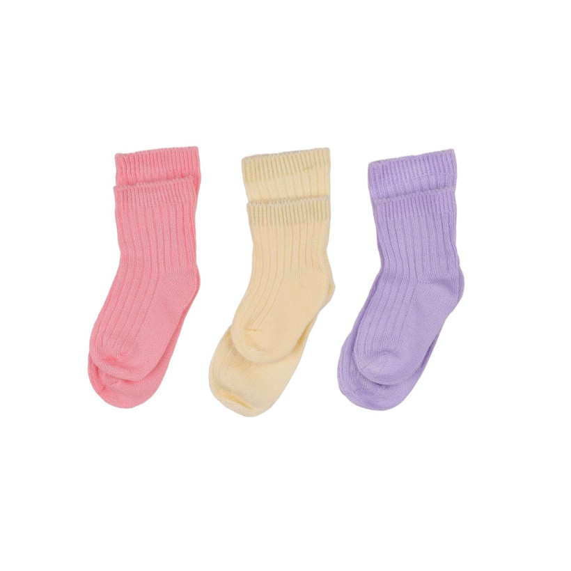 Bambussöckchen XKKO BMB - Pastels For Girls 6-12m 3 Paare