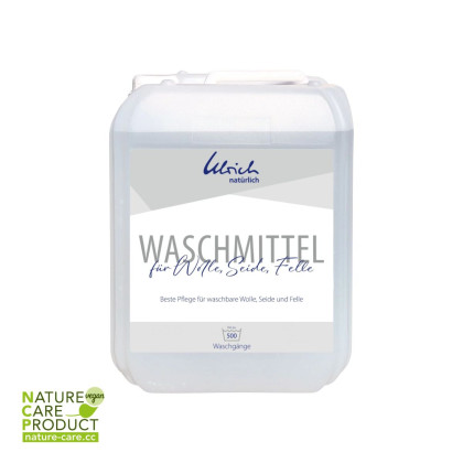Waschmittel Wolle, Seide und Felle (mit Lanolin) - 5l