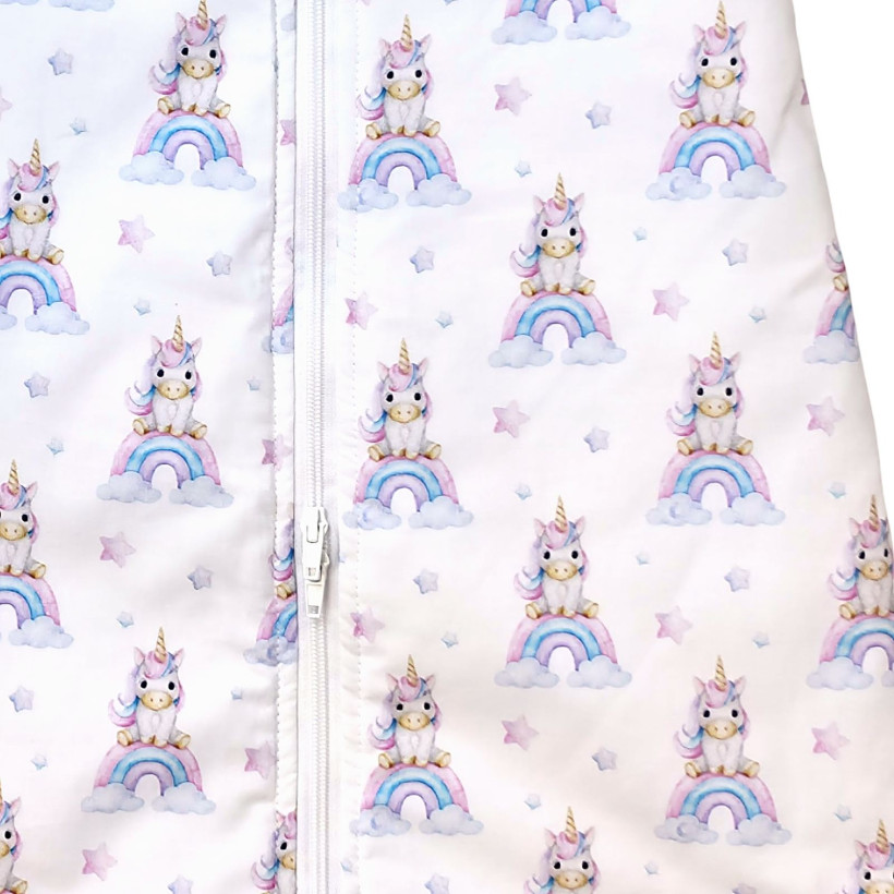 XKKO LUX Multifunktionaler Kinderschlafsack 2in1 - Unicorns