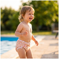 Baby-Badeslip XKKO One Size - Safari Honey Mustard