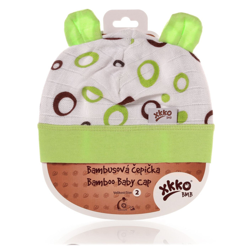XKKO BMB Kindermütze - Lime Bubbles