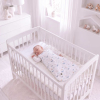 XKKO LUX Multifunktionaler Kinderschlafsack 2in1 - Sky Whale