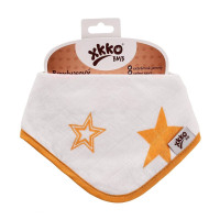 Kinderschal XKKO BMB - Orange Stars 3x1 St. (GH packung)