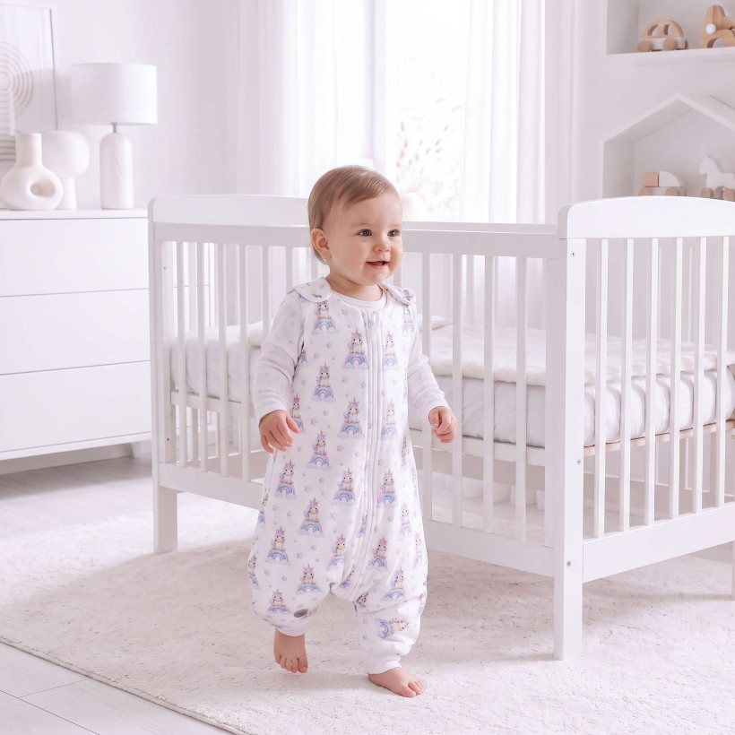 XKKO LUX Multifunktionaler Kinderschlafsack 2in1 - Unicorns