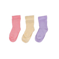 Bambussöckchen XKKO BMB - Pastels For Girls 0-6m 3 Paare