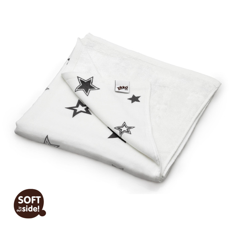 XKKO BMB Bambusdecke 130x70 - Silver Stars 1St.