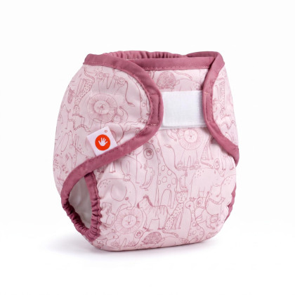 XKKO Überziehhöschen Newborn - Safari Mesa Rose