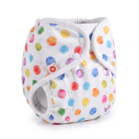 XKKO Überziehhöschen One Size - Watercolour Polka Dots