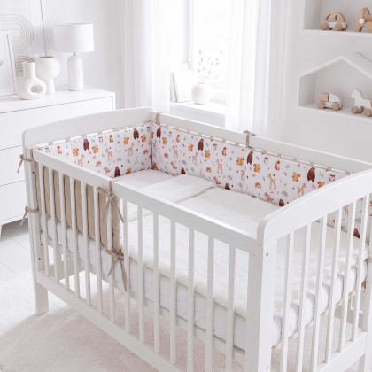 XKKO LUX Bettumrandung 180cm - Wild Forest