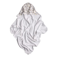 Bambusfrotteebadetuch mit Kapuze XKKO BMB 90x90 - Dreamy Sheeps 5x1St. (GH Packung)