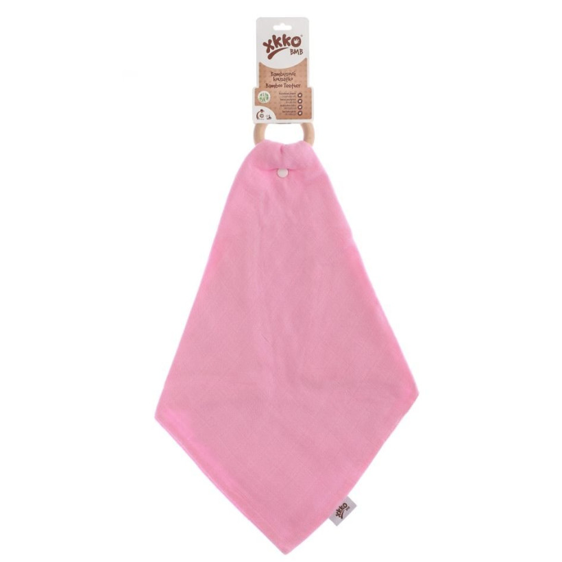XKKO BMB Beissring mit Windel - Baby Pink 6x1er Pack (GH Pack)