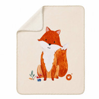 Spanische Babydecke XKKO LUX 75x100 - Fox