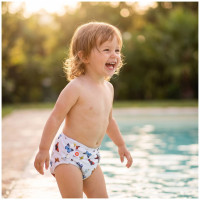 Baby-Badeslip XKKO One Size - Butterflies