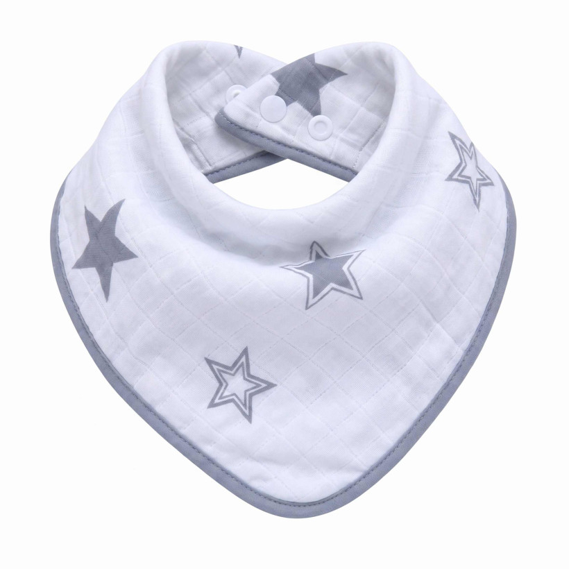 Kinderschal XKKO BMB - Silver Stars 3x1 St. (GH packung)